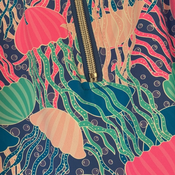 Anthony’s resort wear jellyfish pattern upf 50+ dress - Picture 7 of 8